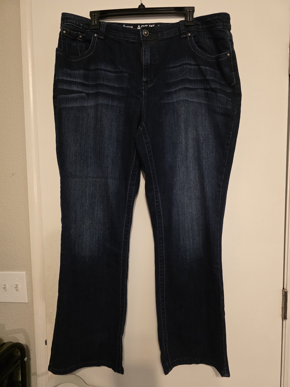 Apt. 9 Women's Dark Blue Boot Cut Jeans